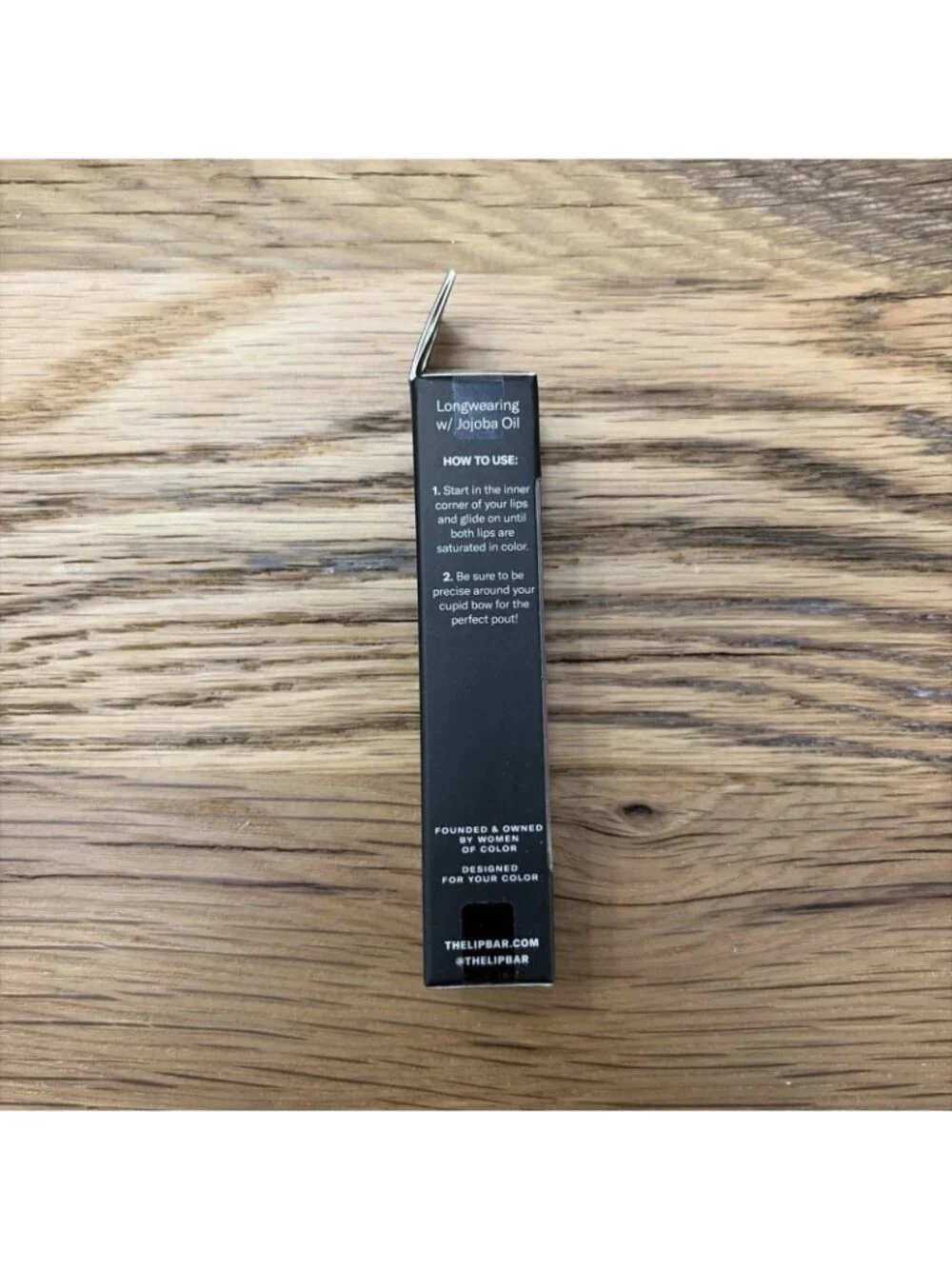 TLB The Lip Bar Non Stop Liquid Matte Lipstick Long Wear Jojoba Oil Mini .05 Oz